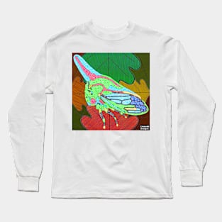 Oak Treehopper w/ Leaves Long Sleeve T-Shirt